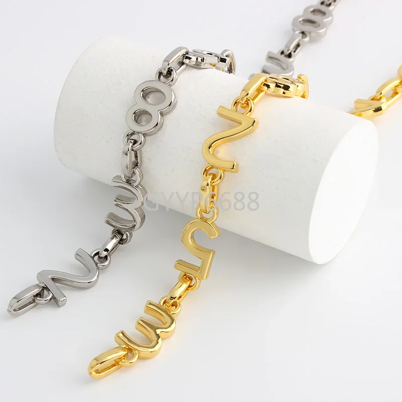 1-5-10 meters 5 Colors 14mm Metal Chains Handbag Chain Bag Purse Accessories Decorative Necklace 2022 New Style Straps