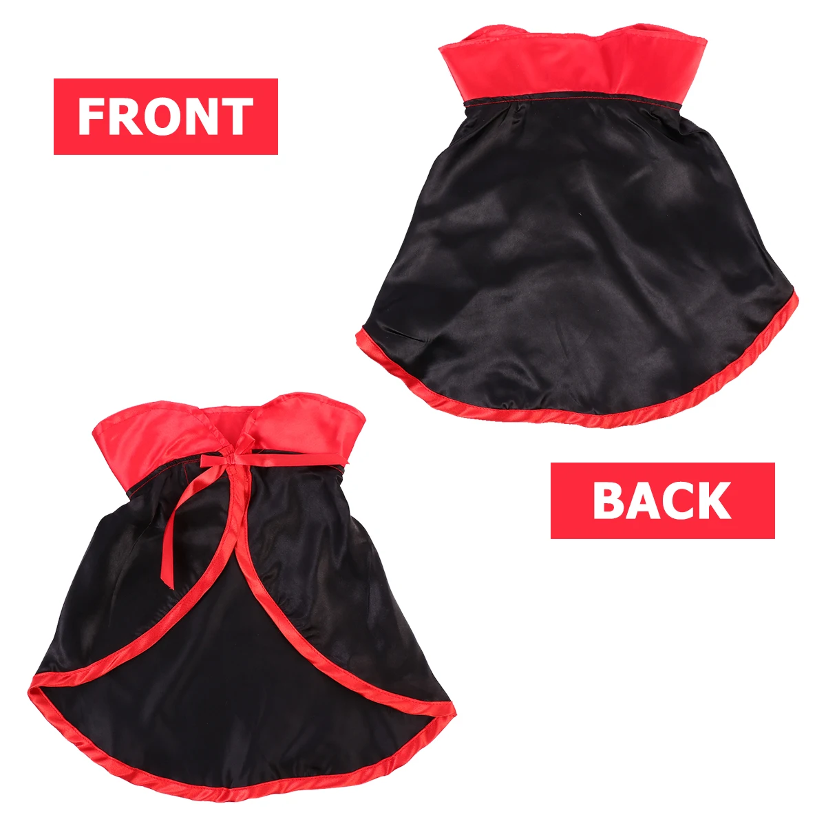 

Turn into Pet Cloak Set Halloween Costumes Cape Satin Witch Cloaks Wizard Hats Kit