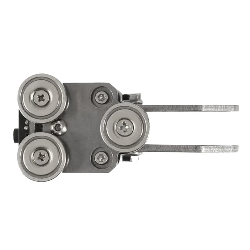 مفاتيح صغيرة آلية راديو هام إرسال برقي ، مجذاف مزدوج مع جسم من الفولاذ المقاوم للصدأ ، 3 مغناطيسات نيوديميوم