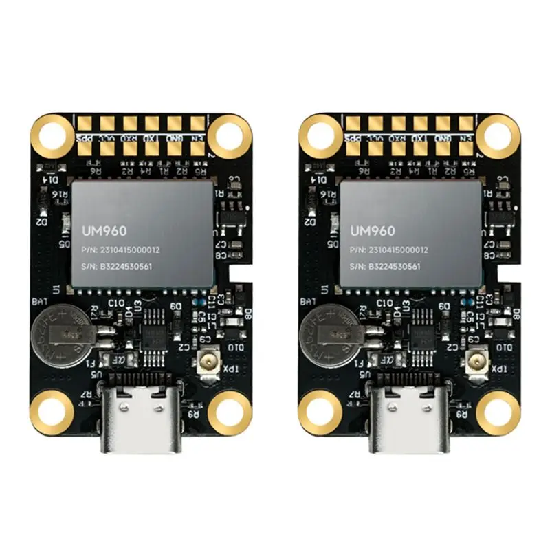 B84B-2X RTK-960 ZED-F9P High Precision BDS/GPS/GLONASS/Galileo/QZSS Multi-Band RTK Positioning Module