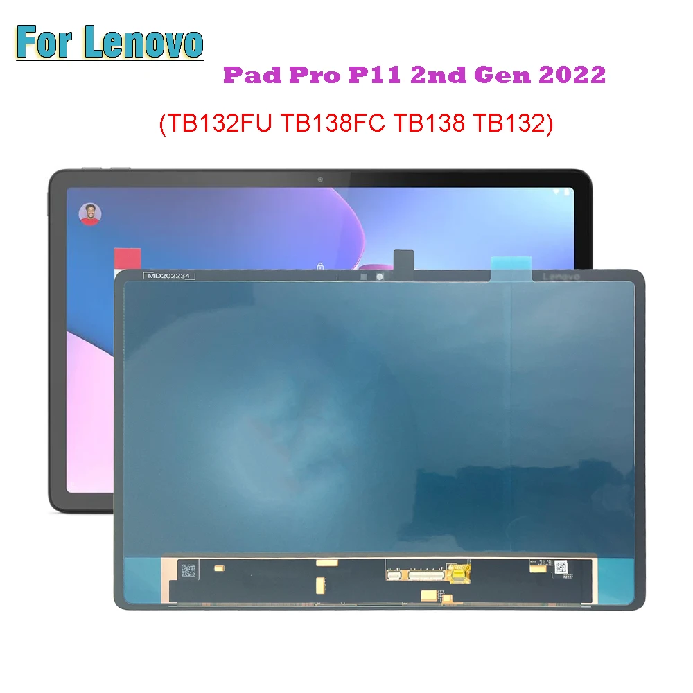 

Orig 11.2" For Lenovo Xiaoxin Pad Pro P11 2nd Gen 2022 TB132FU TB138FC TB138 TB132 LCD Display Digitizer Touch Screen Assembly