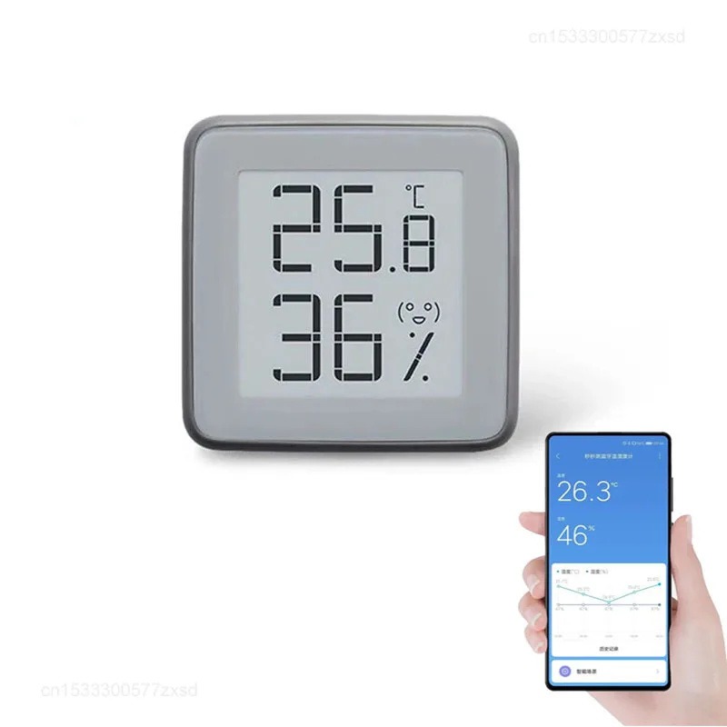 MiaoMiaoCe Intelligent Bluetooth Thermometer E-Ink Screen BT2.0 Hygrometer Can Be Used with MIJIA App Home Gadget Smart Linkage