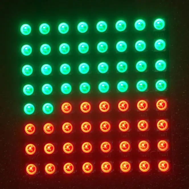 for WS2812 5050 RGB LED Panel,64 Bits Built-in Full Color Driver Board  10pcs