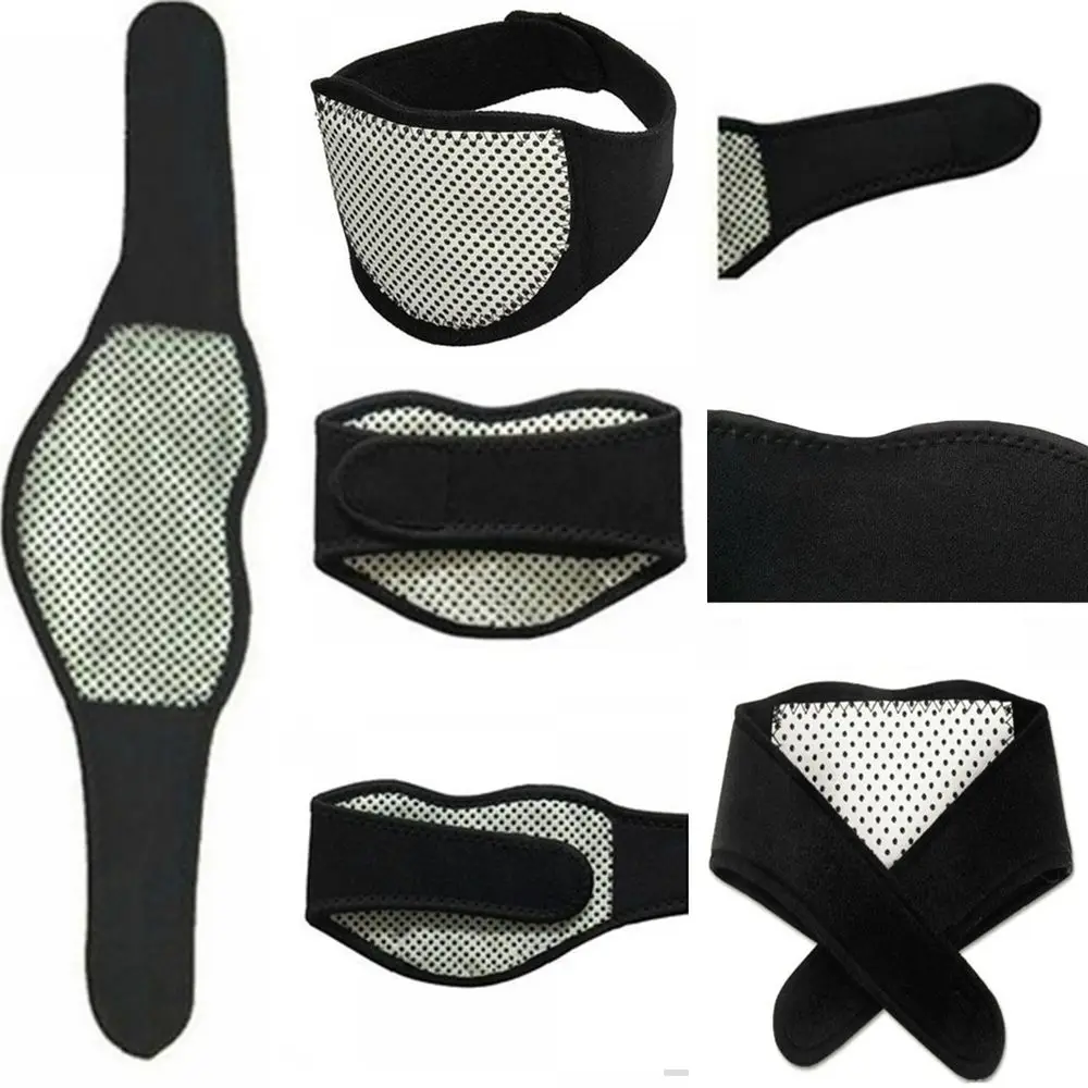 Aliviar a dor ímã pescoço relaxamento mais quente massageador magnético neckband auto-aquecimento almofada pescoço apoio pescoço cuidados colar