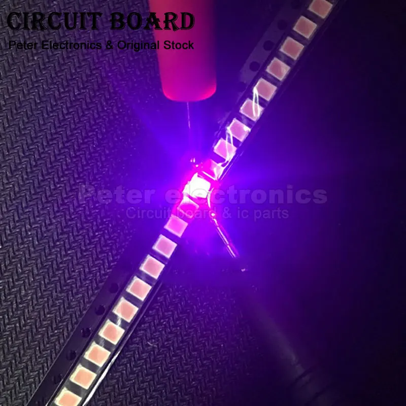 100 pz/lotto Diodi LED SMD 3528 1210 Diodo Kit Diodo LED SMD Verde ROSSO Bianco CALDO ICE Blu Giallo Rosa Viola-UV Arancione rgb