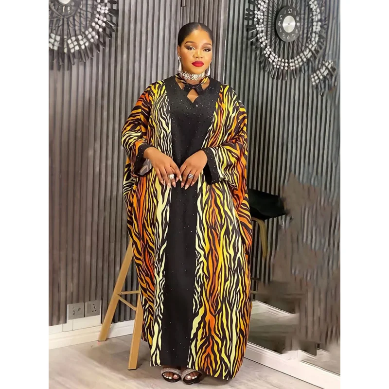 فساتين سهرة أفريقية للنساء ملابس أنيقة Dashiki أنقرة رداء مقاس كبير فستان طويل ماكسي لحفلات الزفاف التركية