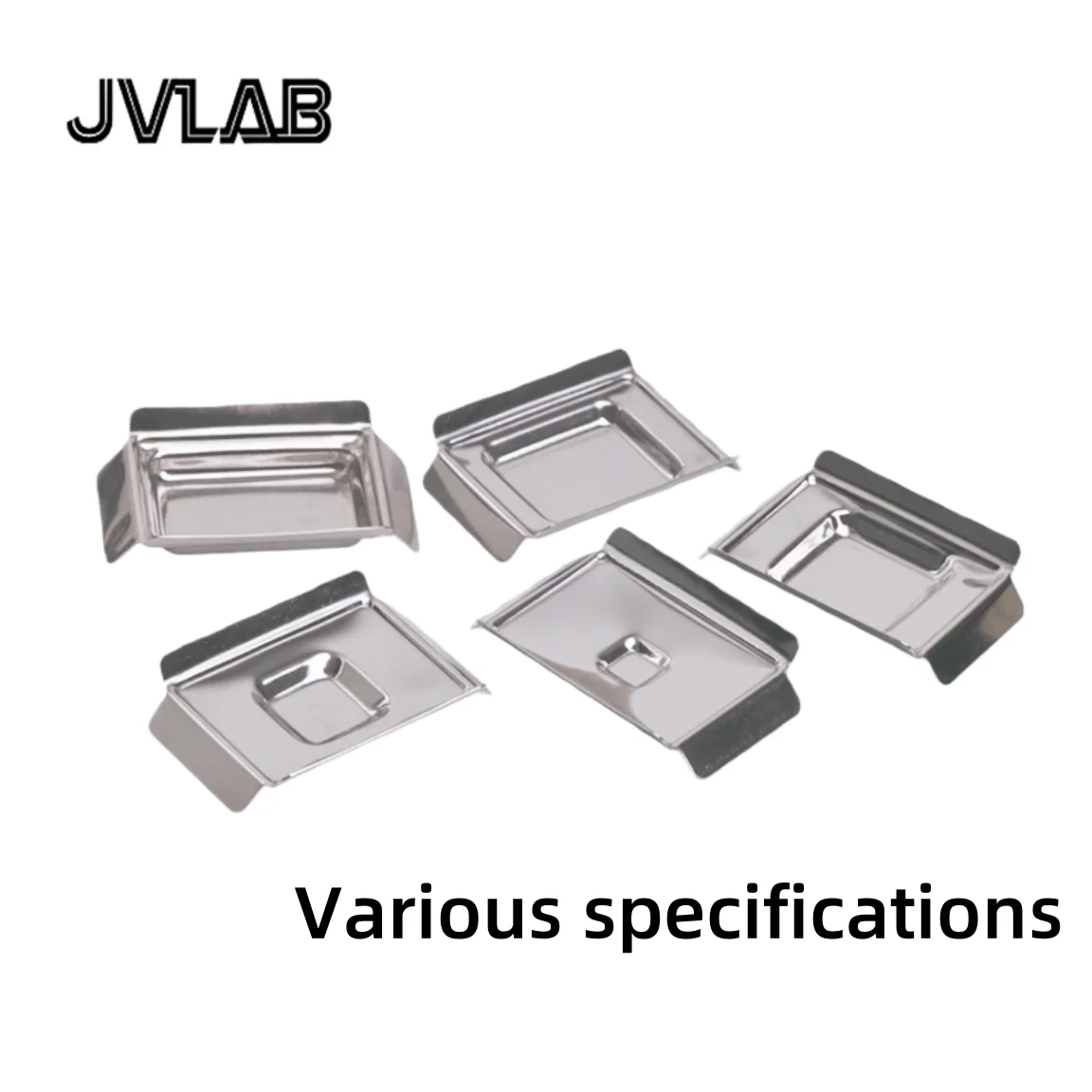 صندوق التضمين من الفولاذ المقاوم للصدأ قالب سفلي 50 قطعة/Pk OCT صندوق التضمين القابل لإعادة الاستخدام إطار التضمين جزء البارافين JVLAB #6