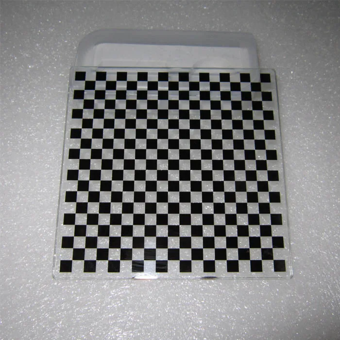 Checkerboard Calibration Board 45x45mm Square 5x5 Price 258 Yuan 0.001MM Precision Glass Calibration Board