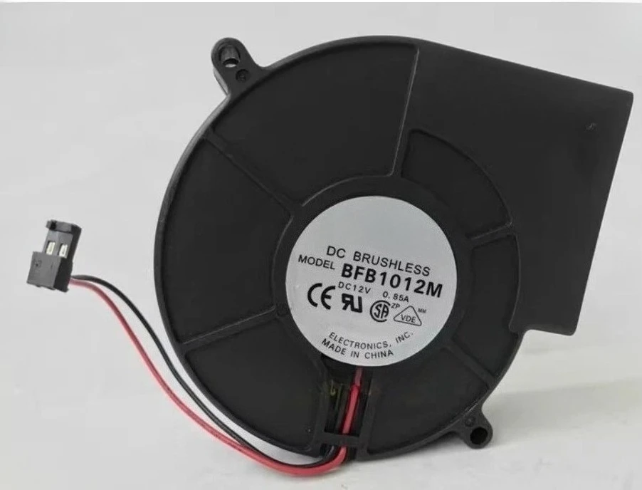 Brand New BFB1012M Hair Dryer Turbo Cooling Fan Cooler 12V 0.60A 2 Pin Fast Delivery