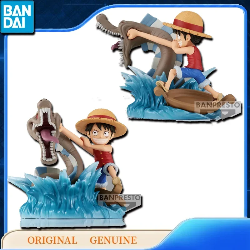 Bandai Originele Echte Wcf Banpresto Een Stuk Aap D. Luffy Solon Verhaallijn Anime Figuren Speelgoed Voor Kinderen Cadeau Model Ornamenten