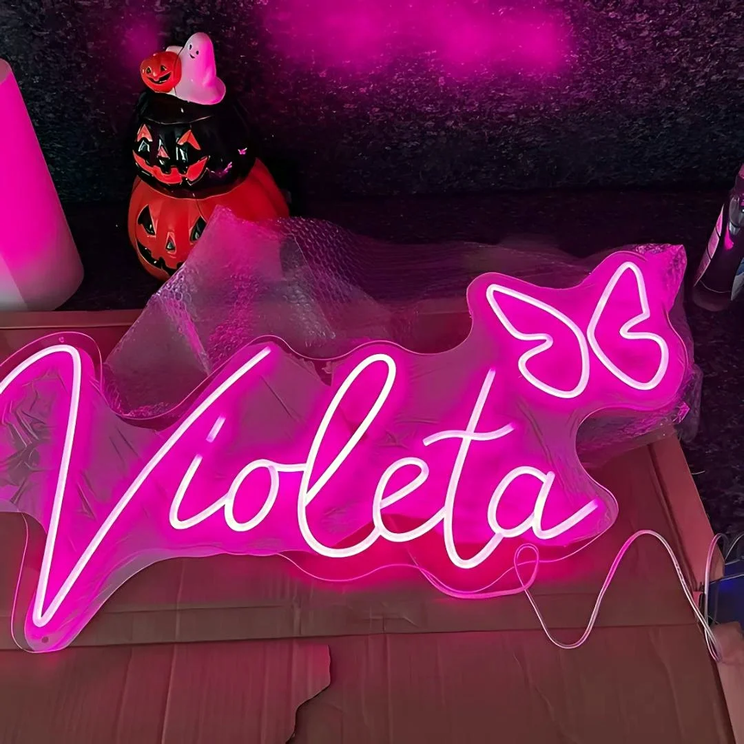Custom Neon Signs Personalized Neon LED Signs USB Powered Multi Font Colors For Weddings Bar Party Bedroom Wall Decorative Light