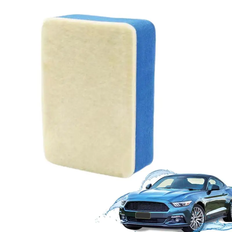 

Car Glass Oil Film Removal Wipes Wool Felt Sponge Polishing Pads Windscreen Cleaner Glass Sponge Wipe Windscreen Cleaner Car Oil