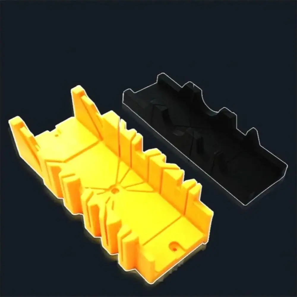 45/90 Degree Wood Cutting Clamping Sawing Guide Durable Miter Saw Box Wear Resistant Anti-slip Oblique Cutting Tool Woodworking