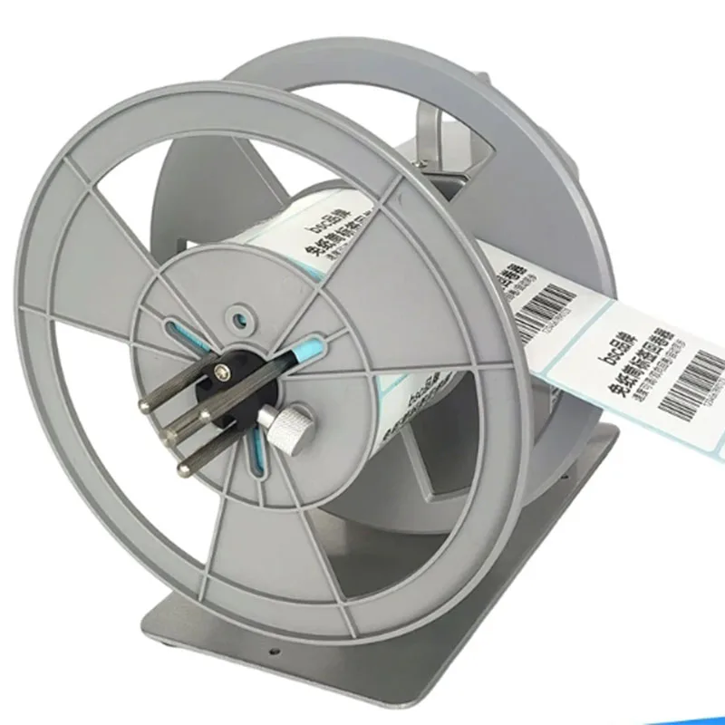 BSC-X6S Automatic Label Rewinder 120mm Rewind Width Bidirectional Tube-free Rewinding Machine for Barcode Sticker Clothing Hang