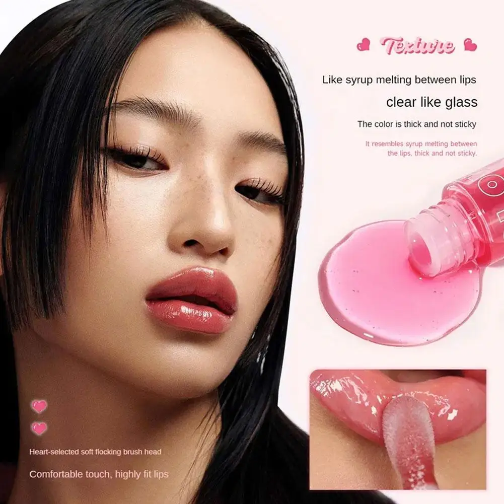 

Lip Balm Lip Essence Oil For Moisturizing Lips With Mirror Primer, Hydrating Lipstick Gloss Increases Lip Elasticity For Li Z8D4