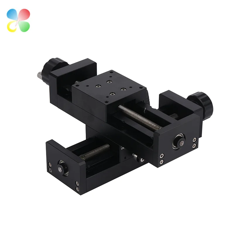 C&K XY Axis JLD Long Stroke Ball Screw Axis Manual Linear Stage for Optical Instruments Dovetail Positioning Stage Platform