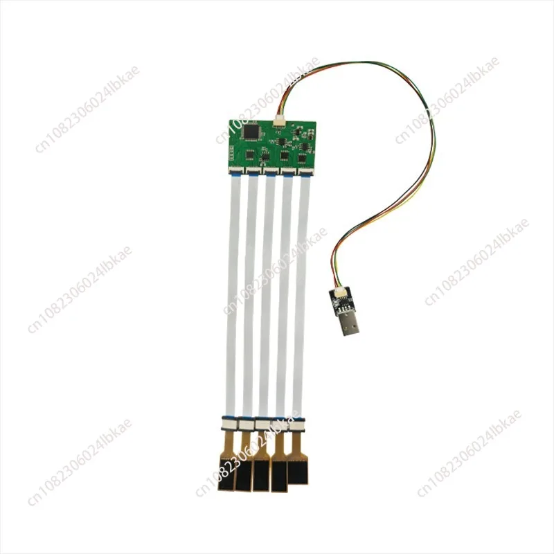 Robot Five-finger Pressure Sensing System, Membrane Pressure Sensor Gripping Feedback Kit