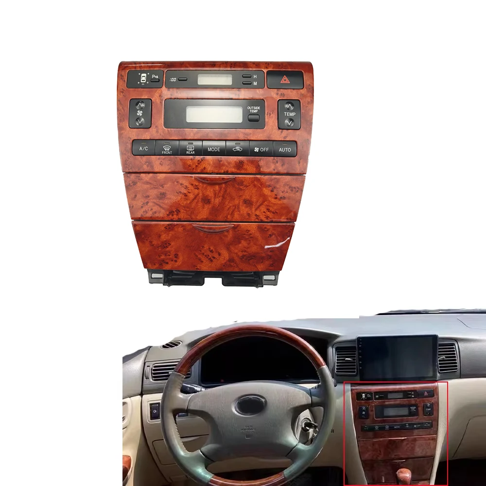 

Автомобиль для Toyota Corolla 2004-2007, панель управления кондиционером, панель переключателя управления кондиционером в сборе