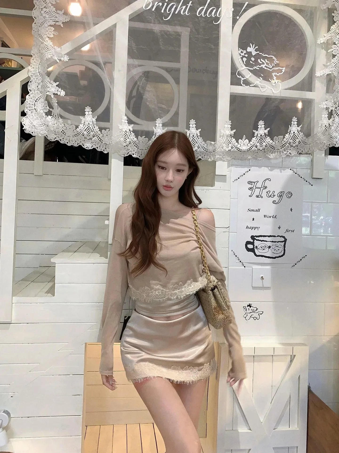 Korean Style Loose Long Sleeve Thin T-Shirt Women Summer Sun Protection Shirt Casual Slimming Loose Feeling Top
