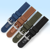 18mm 22mm 20mm 24mm Nylon Strap For Samsung Galaxy 5 4 Pro 3 for Amazfit GTR GTS Huawei Bracelet Woven SmartWatch Sport Band