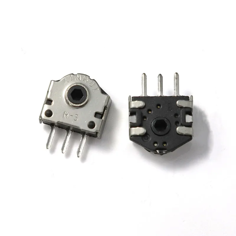 10Pcs Mouse Encoder 5MM 7MM 9MM 11MM 13MM Wheel Decoder Mouse Navigation Switch Roller Encoder Connector Repair Parts H-5mm