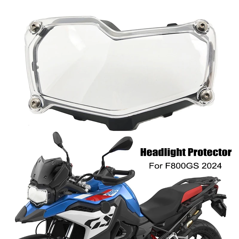 New Motorcycle Headlight Guard Grille Grill Cover Protector Accessories Fit For BMW F800GS F 800 GS 2024 Head Light Protector