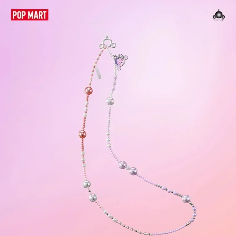 POP MART SKULLPANDA The Sound Series Blind Box Mobile Phone Hanging Chain Mystery Box Toys Kawaii Ornaments Figurines Home Decor