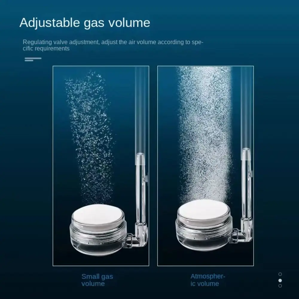 Efficient Oxygenating Glass Air Pump Sand Stone Acrylic Replacement Head Bubble Disk Accessory Aquarium Atomizer