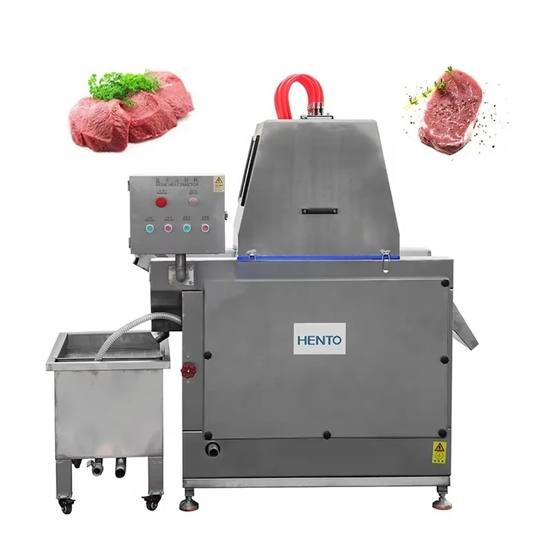 

Heavy-Duty Customized Continuous Saline Injector Industrial-Grade Multi-Needle Uniform Injection Meat Brine Machine Top Selling