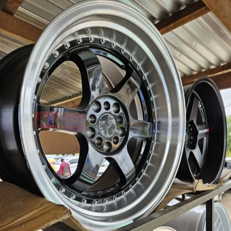 

The list price is oneStock New Design Custom Pcd 5x100 1143 X 5 Size 18 Inch Alloy Cast Replica Deep Lip Wheel Rims for Car Modi