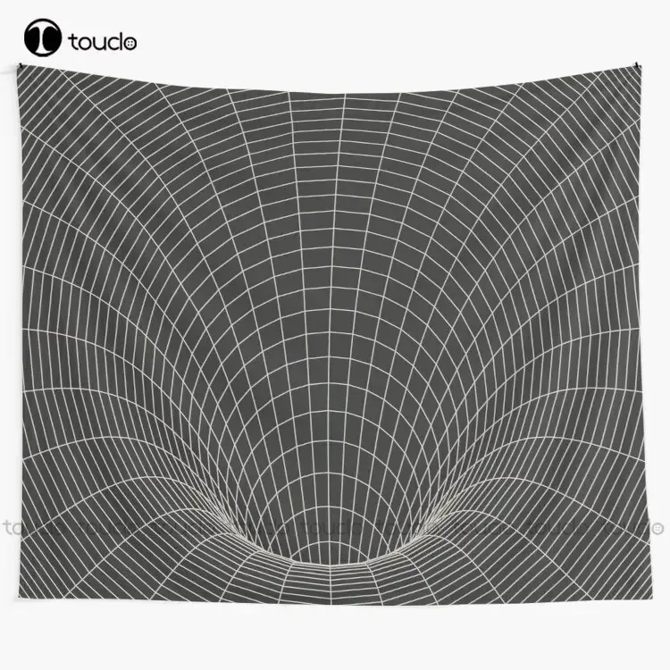 Event Horizon Wormhole Sci Fi Space Black Hole Tapestry Designer Tapestry Blanket Tapestry Bedroom Bedspread Decoration