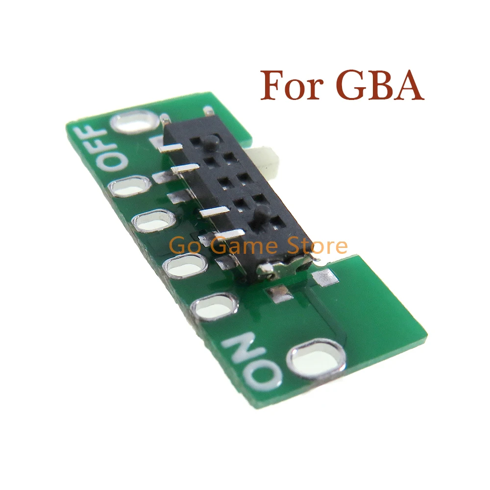 1 مجموعة ل GBA السلطة على إيقاف لوحة توزيع ل GBA SP لعبة وحدة التحكم إصلاح جزء ل GBC GBP