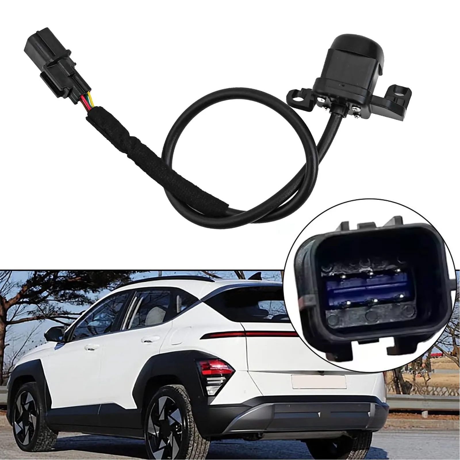 

Камера заднего вида 99240J9500 для Hyundai Kona 2021-2023, парковочная камера заднего хода с оригинальной установкой и креплением сзади