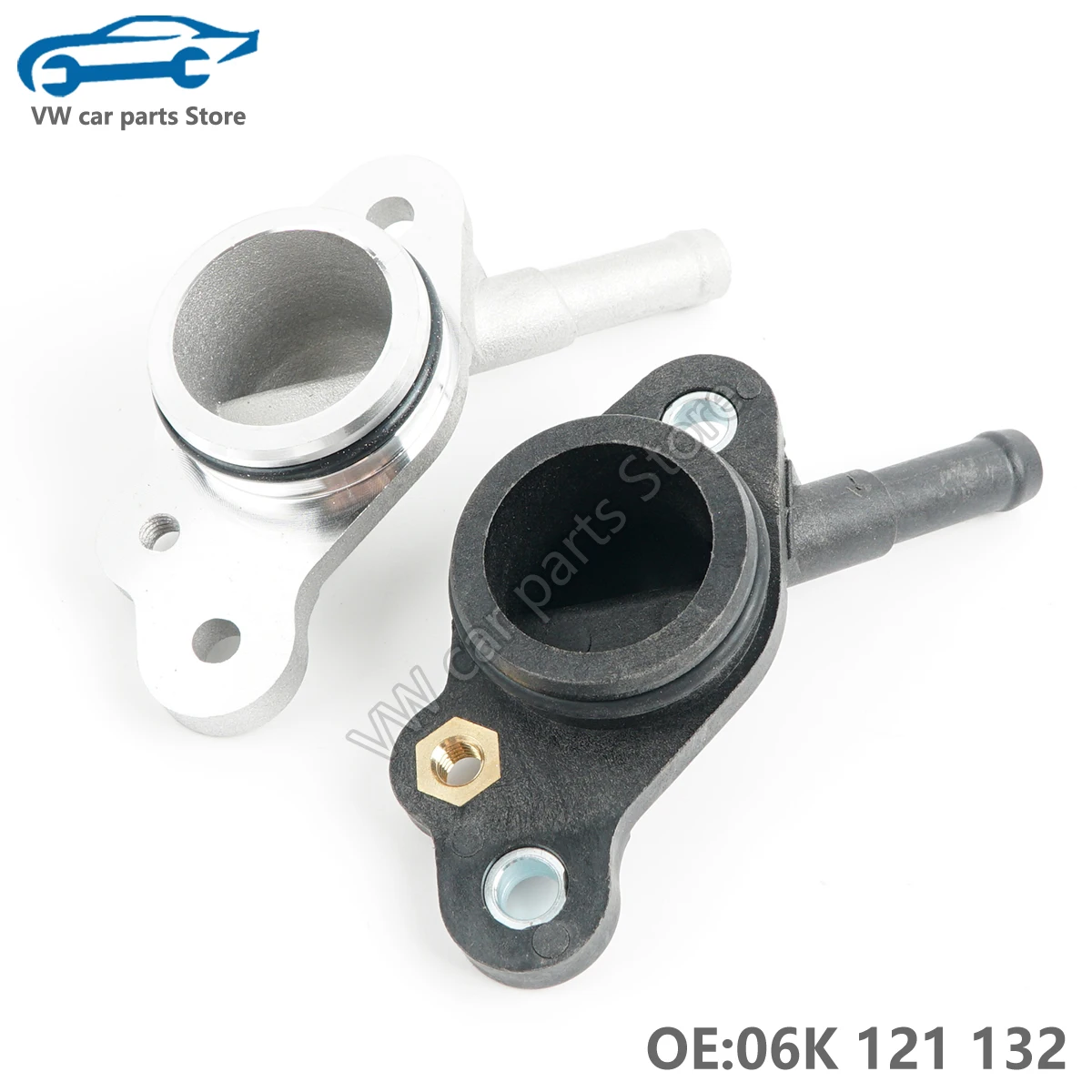 06K121132 Aluminum Thermostat Housing for VW Golf Passat