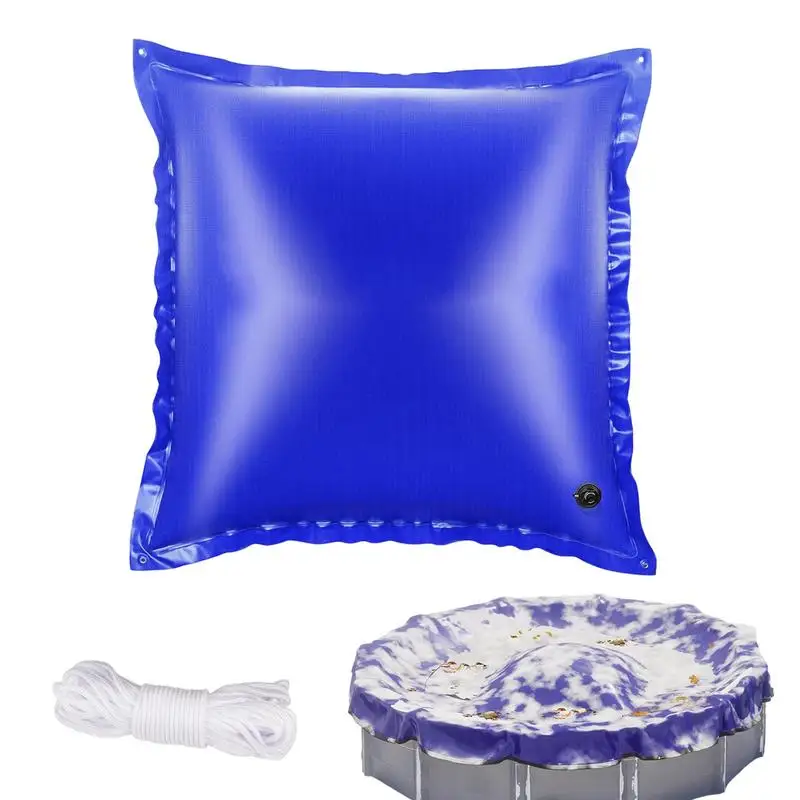 Swimming Pool Pillows Thicker 4* 4ft Pool Pillows With 4* 1.5m Rope PVC Cold-Resistant Pool Pillows For Above-Ground Pools