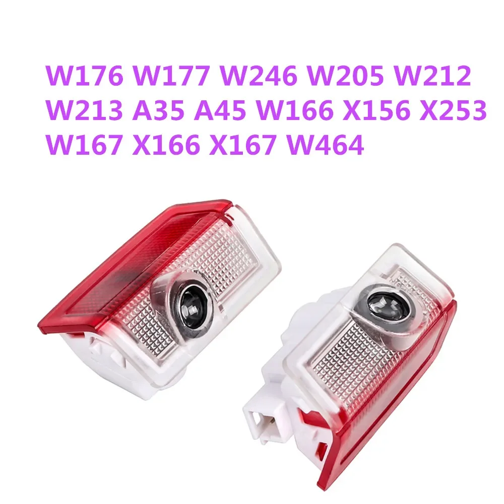 

LED Car Door Welcome Light Ghost Shadow Lamp Accessories For W176 W177 W246 W205 W212 W213 A35 A45 W166 X156 W167