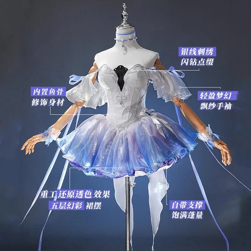 cos-mart-hot-game-genshin-imapct-ganyu-cosplay-costume-ballet-wedding-dress-wigs-activity-party-role-play-clothing-gradient