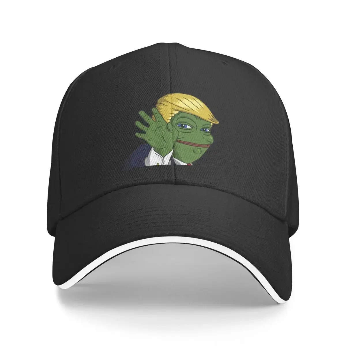 Pepe the Billionaire Baseball Cap Hat Luxury Brand Snapback Cap Luxury Cap Sun Hat For Children Baseball For Men Women's