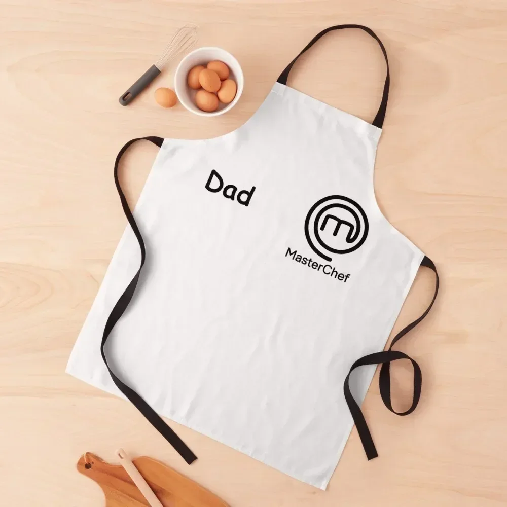 

Master Chef Logo Dad - T-shirt Christmas - Family Christmas Shirt - Merry Apron barber men Kitchen Supplies Men kitchen Apron