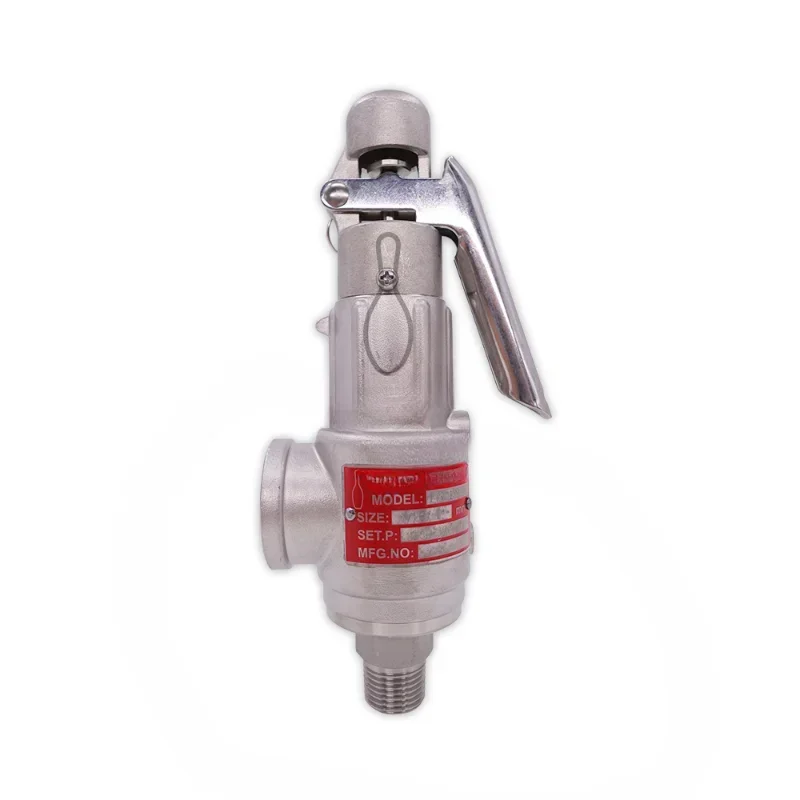 

pressure L8-LS with lever handle stainless safety relief valve