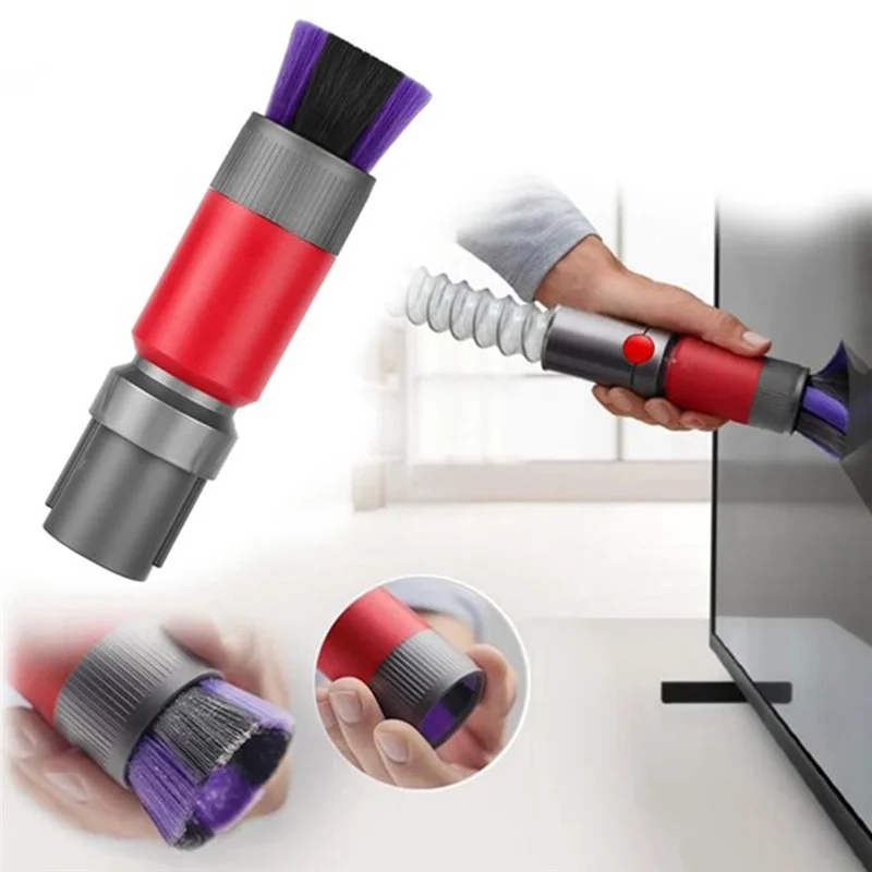 BAAM-For Dyson GEN5 G5 V15 V12 V11 V10 V8 V7 مرفقات فراغ الكلب الحيوانات الأليفة العريس أداة فرشاة مع حامل فرشاة الغبار