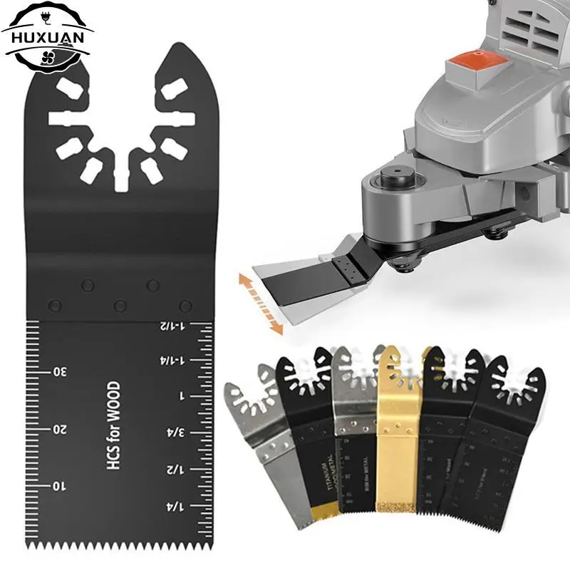 

Multi-Function Renovator Saw Blade Set Oscillating Saw Blade Power Tools Accessories Universal Cutter Blade Wood Metal Cutting