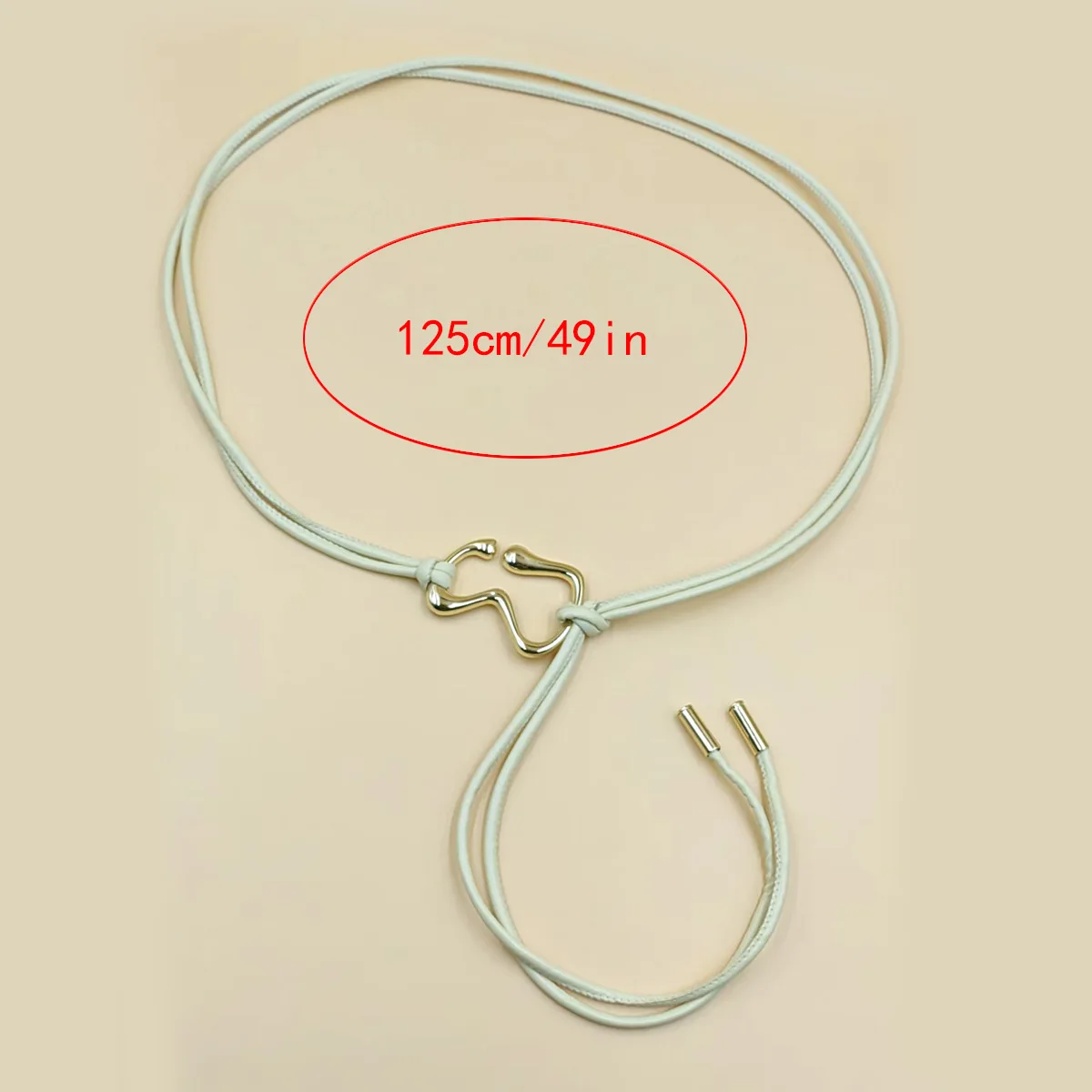 Cinturón anudado con cuerda de cuero para mujer coreana, cinturón fino, moda femenina, vestido sencillo, camisa, faja decorativa, correas de cintura