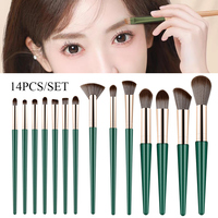 14PCS/Set Soft Fluffy Makeup Brush Kit High Quality Professional Makeup Brushes Eyeshadow Concealer Cosmetic Brush Makeup Tools