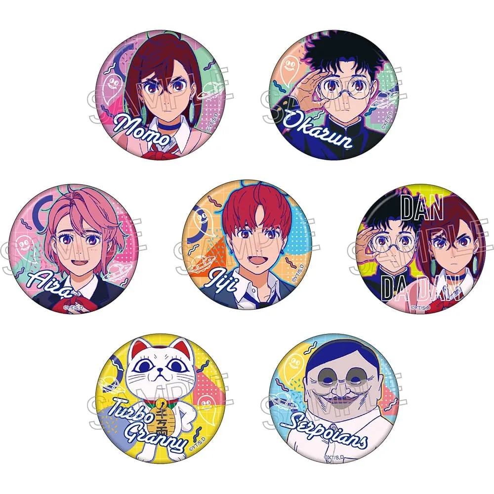 Anime DAN DA DAN Badge Ayase Momo Turbo Ayase Seiko Granny Takakura Ken Pins Cosplay Cartoon Itabag Bedge Button Brooch DADGE