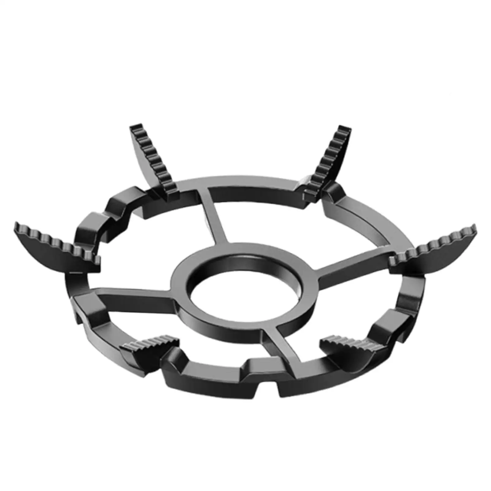 Cast Iron Wok Support Pan Stand Professional Heavy Duty Gas Burner Holder Wok for Kitchen Restaurant Cooking