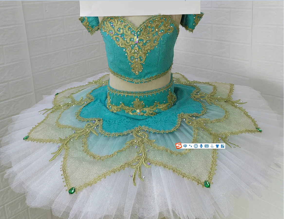 Classical Dance Costume Pancake Tutu Ballet Professional Stage Performance Ballet Dress For Woman Dance Clothes For Adults