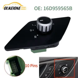 Accessories for VW Volkswagen Jetta 2011-2016 MK6 Vento 10 Pins Rear View Mirror Control Button Driver Side Switch 16D959565B