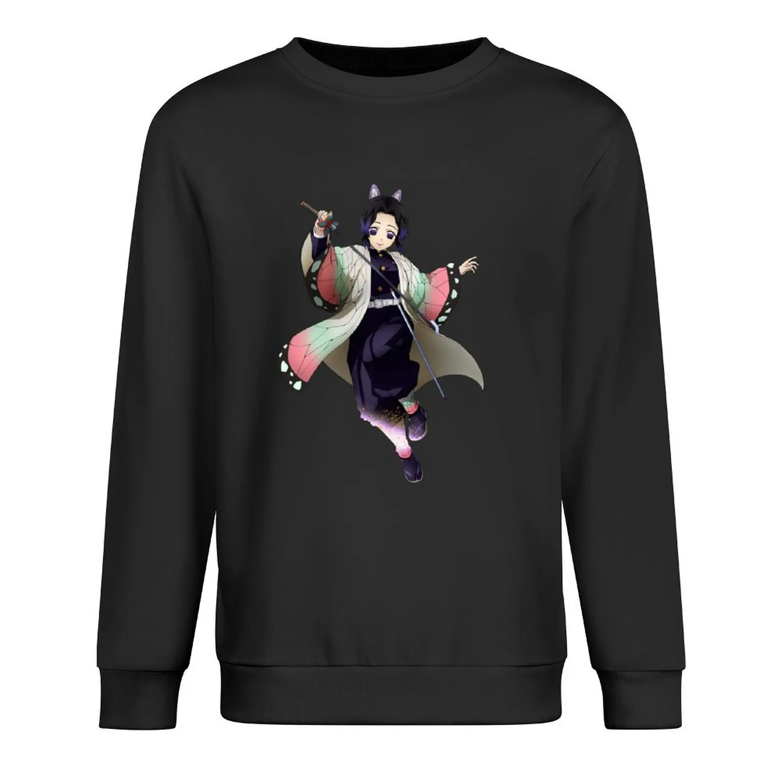 

Shinobu Kocho Kimetsu no Yaiba Pullover winter clothes men's clothing male clothes men clothing sweatshirts for men