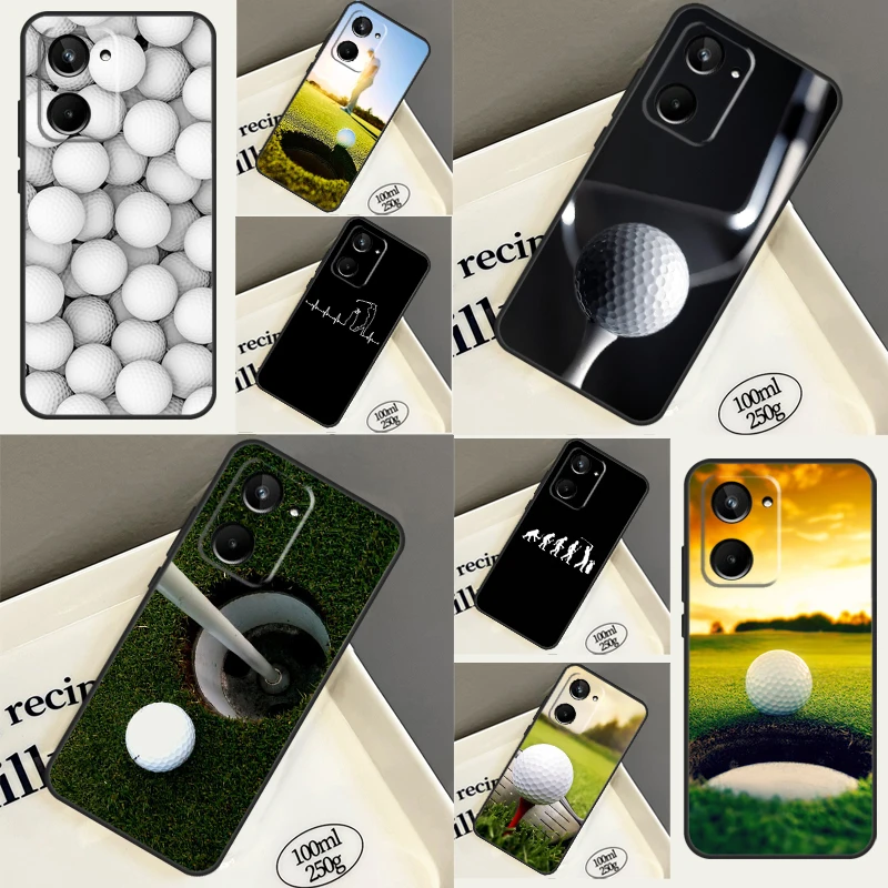 Golf Course Field For Realme 8 9 10 Pro Plus GT Neo 5 3 3T 2T C21Y C25Y C31 C25 C30 C21 C11 C35 C55 C33 Case